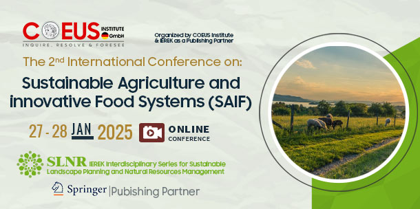 Sustainable Agriculture and innovative Food Systems (SAIF) - 2nd Edition