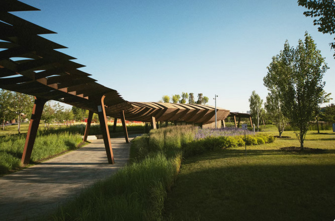 Sustainable City Park Design