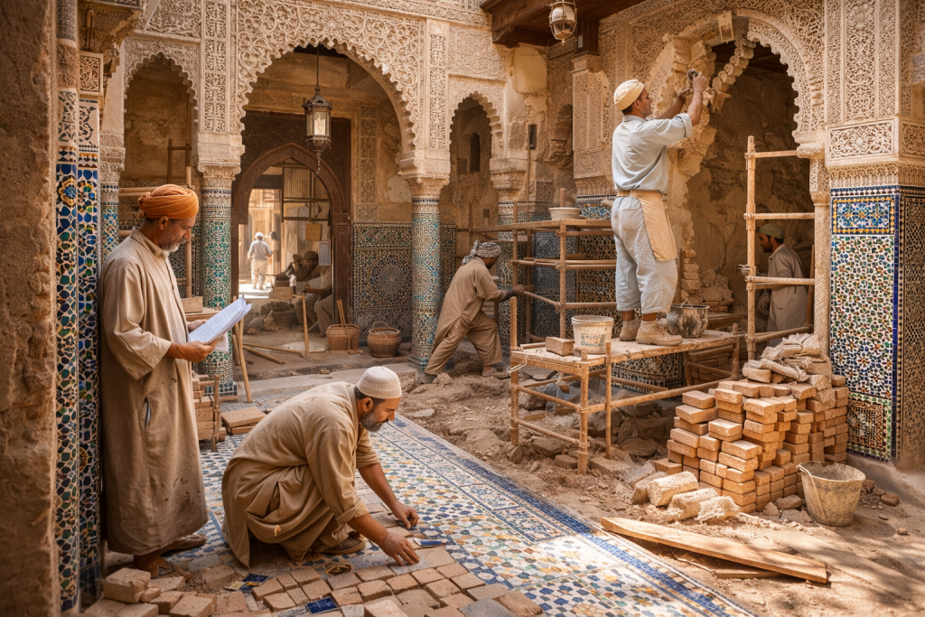 Medina Restoration Through Tourism Revenue