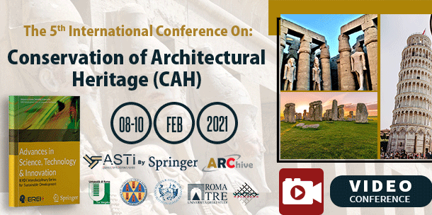 Conservation of Architectural Heritage (CAH) - 5th Edition