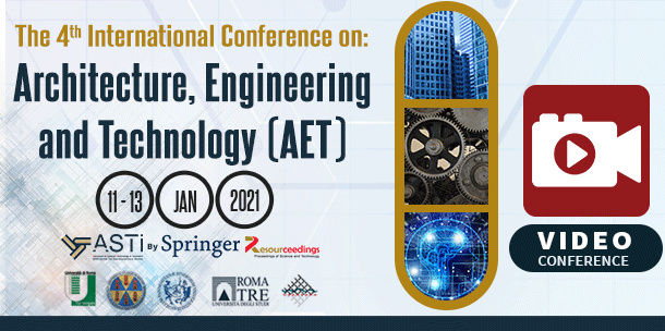 Architecture, Engineering, and Technology (AET) - 4th Edition - Smart Techniques in Urban Planning & Technology