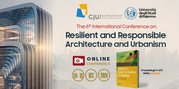 Resilient and Responsible Architecture and Urbanism (RRAU) – 6th Edition