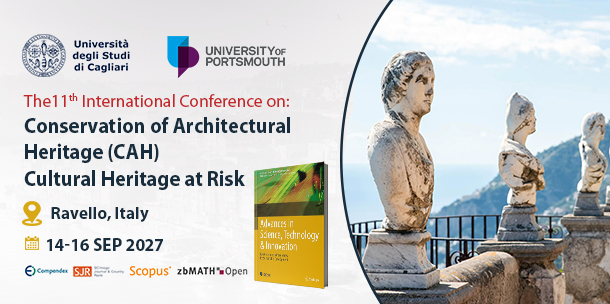 Conservation of Architectural Heritage (CAH) - 11th Edition