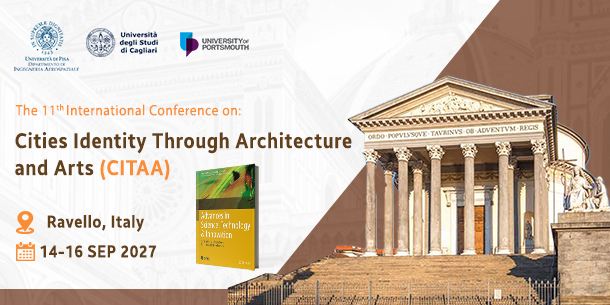 Cities Identity through Architecture and Arts (CITAA) - 11th Edition