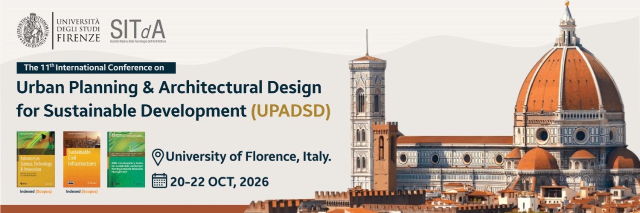 Urban Planning & Architectural Design for Sustainable Development (UPADSD) – 11th Edition