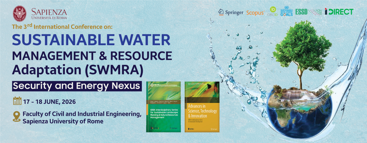 Sustainable Water Management, and Resource Adaptation (SWMRA) - 3rd edition