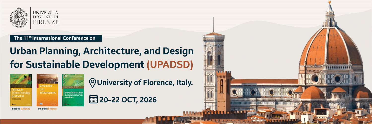Urban Planning & Architectural Design for Sustainable Development (UPADSD) – 11th Edition