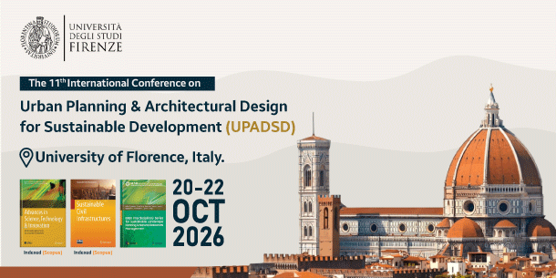 Urban Planning & Architectural Design for Sustainable Development (UPADSD) – 11th Edition