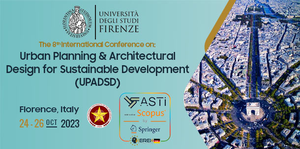 Urban Planning & Architectural Design for Sustainable Development (UPADSD) – 8th Edition