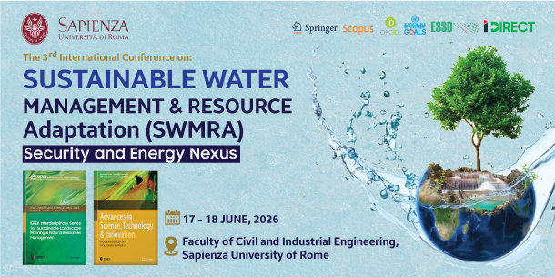 Sustainable Water Management, and Resource Adaptation (SWMRA) - 3rd edition